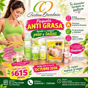 Paquete Anti Grasa